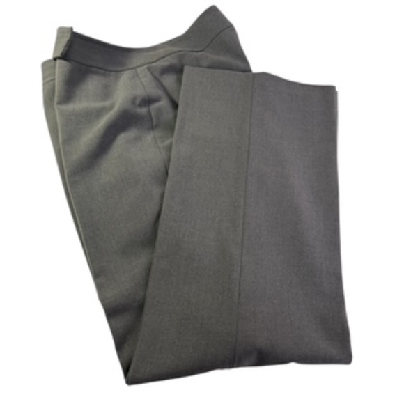 Tahari 3 button Charcoal Gray Fully Lined Jacket & Pant Suit Size 10 - Picture 7 of 11